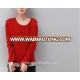 Women Faux Two Piece Simple Casual Long Sleeve Pocket Cotton Ladies Blouses